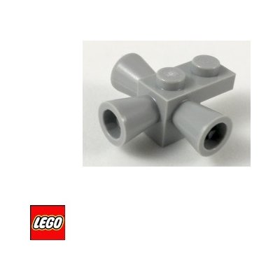 LEGO® 3963 Kostka 1x1 Reproduktory na třech stranách Světle-Šedá – Zboží Mobilmania