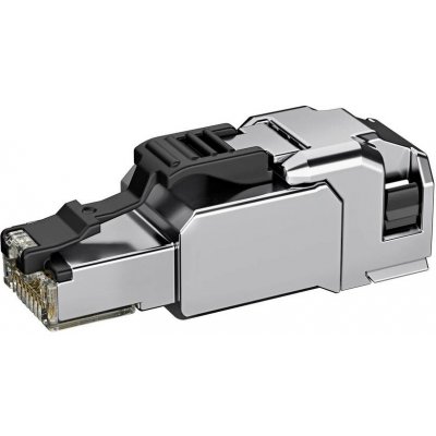 Telegärtner 100039922, RJ45 konektor, zástrčka, stříbrná, 1 ks – Hledejceny.cz
