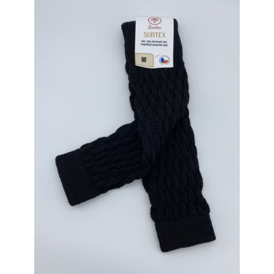 Surtex návleky 95% merino černé