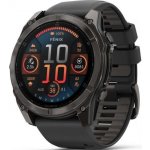 Garmin Fenix 8 AMOLED 51mm Sapphire Carbon Gray Titanium/Black 010-02905-21 – Zboží Živě