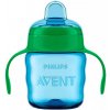 Dětská láhev a učící hrnek Philips Avent hrneček pro první doušky classic mordý -zelený 200 ml