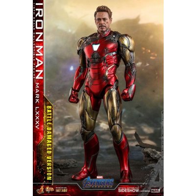 Hot Toys Avengers Endgame Iron Man Mark LXXXV Movie Masterpiece Series Diecast Battle Damaged 32 cm – Zboží Mobilmania