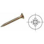 StrongFix Vrut PZ 4x80mm zápustná hlava zinek žlutý – Hledejceny.cz