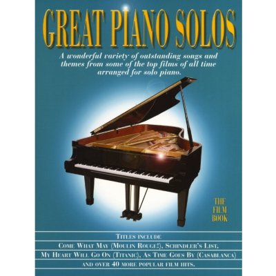 Wise Publications Noty pro piano Great Piano Solos Film Book – Zboží Mobilmania