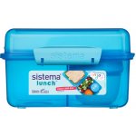 Sistema Box na oběd Lunch Cube Max se 4 oddíly a kelímkem na jogurt 2 l – Sleviste.cz