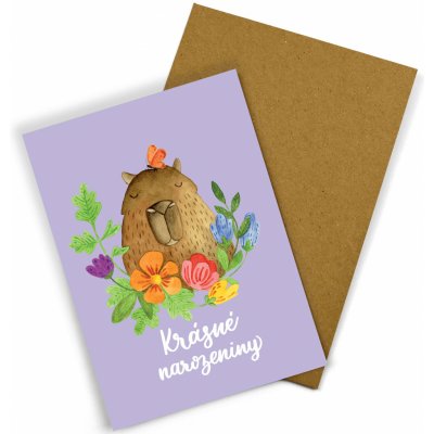 ePipí Blahopřání - Kapybara – Zbozi.Blesk.cz