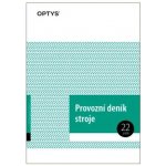 Optys 1234 Provozní deník stroje A4 nepropisující – Zboží Živě