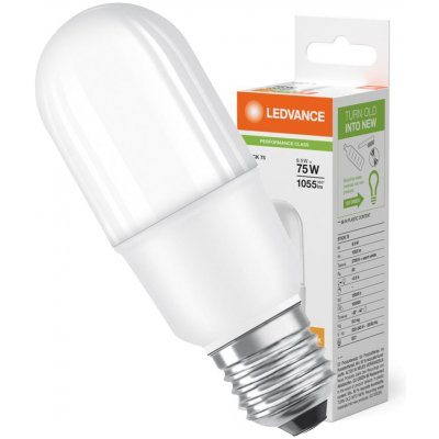 LEDVANCE Osram LED CLASSIC STICK 75 P 9W 827 FR E27 – Hledejceny.cz