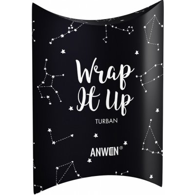 Anwen Wrap It Up turban black 1 ks