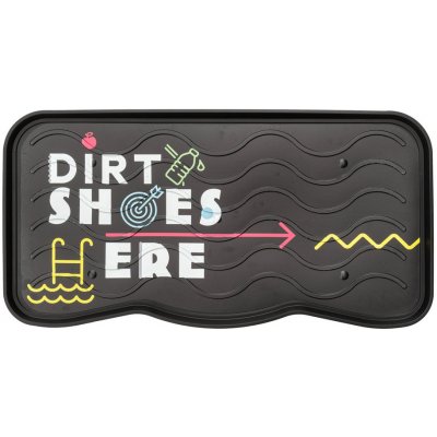 MultiDecor Univerzální plastový odkapávač na boty Shoes Here 38 x 75 cm – Sleviste.cz