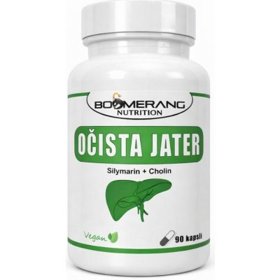 Boomerang Nutrition Očista jater 90 kapslí – Hledejceny.cz