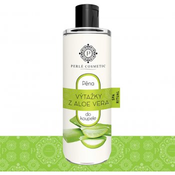 Perlé Cosmetic pěna do koupele s výtažky z aloe vera 500 ml