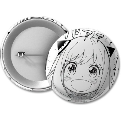 Spy x Family Placka Anya Forger Manga - 50 mm – Zboží Mobilmania