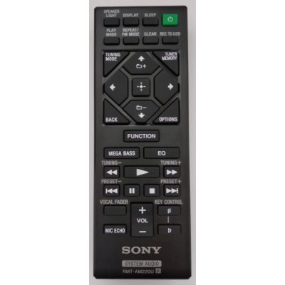 Dálkový ovladač Sony RMT-AM220U – Zbozi.Blesk.cz