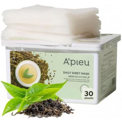 A'pieu Daily Sheet Mask Green Tea/Soothing 350 ml