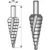 Vrták Bučovice Tools Stupňovitý vrták 4/20 (č. 1) HSSE 4,6,8,10,12,14,16,18,20mm - BU698-010