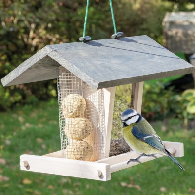 Agrofortel Dřevěné ptačí krmítko Bird Kitchen – Hledejceny.cz