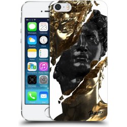 Pouzdro Picasee ULTIMATE CASE Apple iPhone 5/5S/SE - Black Gold