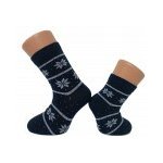 Kojenecké a dětské vánoční ponožky NOEL Tmavě modrá – Zboží Mobilmania