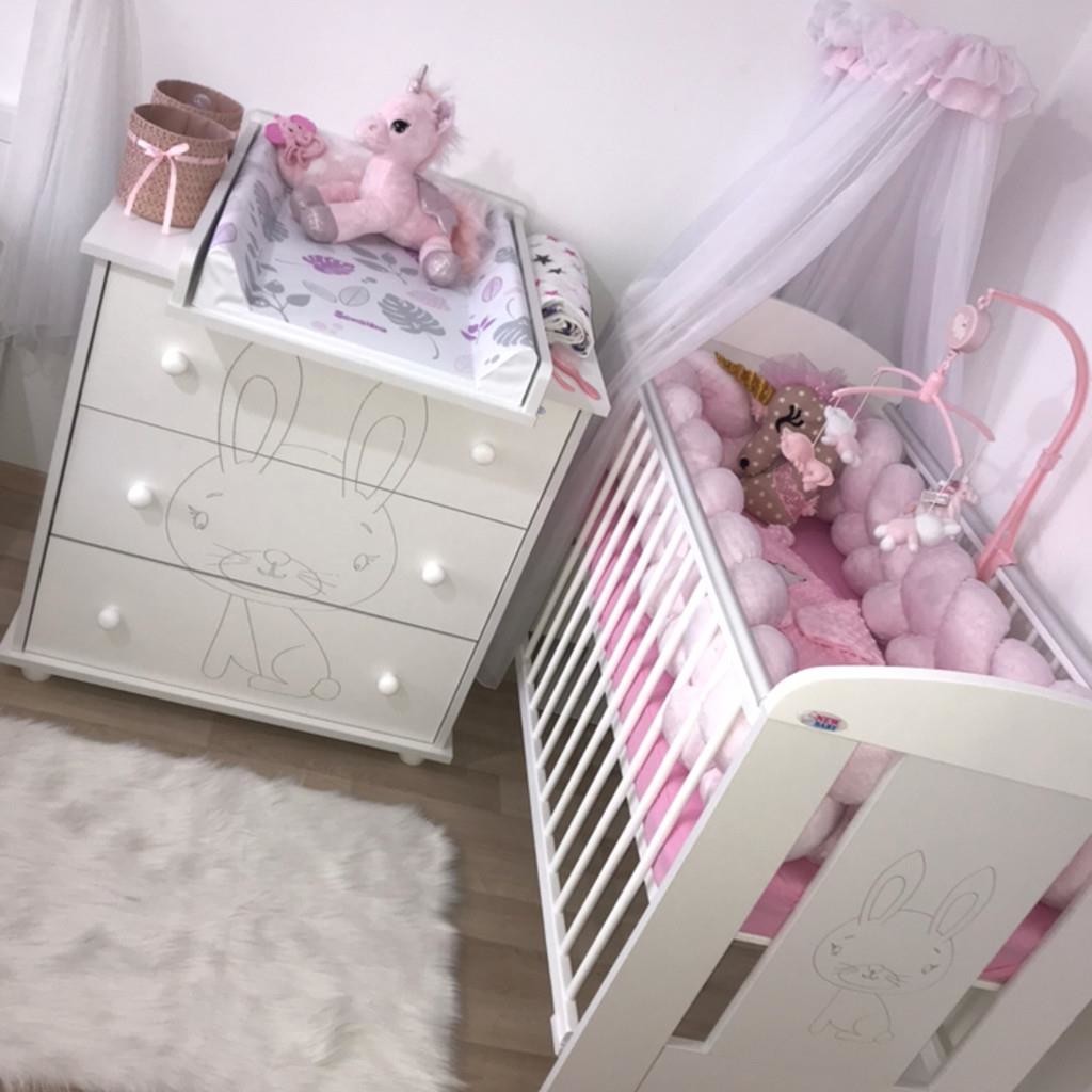 New Baby Králíček s šuplíkem bílá od 3 699 Kč - Heureka.cz