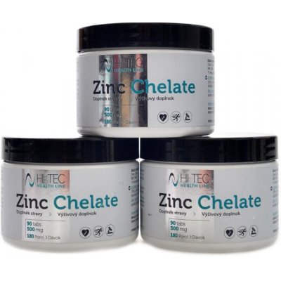 HiTec Nutrition Health Line Zinc chelate 90 tablet 2+1