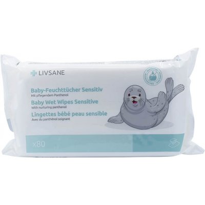 Livsane dětské vlhčené ubrousky 80 ks – Zbozi.Blesk.cz