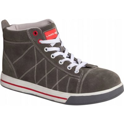 Lahti Pro L3010846 Suede SB SRA kotníková obuv šedo-červené – Zboží Mobilmania