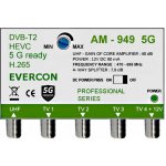 Evercon HEVC anténní zesilovač pro 4 TV AM-949 5G – Sleviste.cz