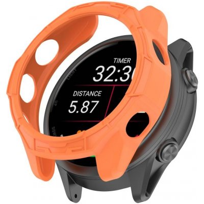 VSECHNONAMOBIL 114816 TPU HALF COVER Kryt pro Garmin Forerunner 570 47mm oranžový – Zboží Živě