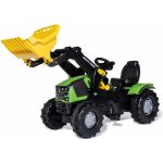 Rolly Toys Traktor šlapací DEUTZ FAHR AGROTRON 7250 TTV s čelním nakladačem – Zboží Dáma