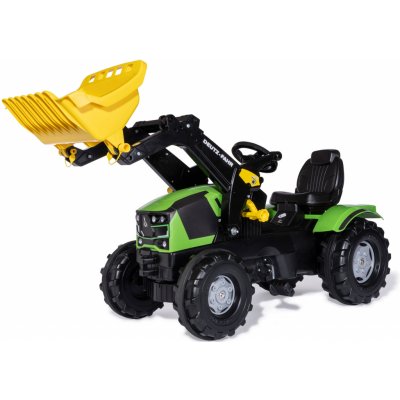 Rolly Toys Traktor šlapací DEUTZ FAHR AGROTRON 7250 TTV s čelním nakladačem – Hledejceny.cz