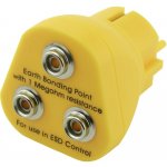 Quadrios ESD zemnicí konektor tlačítko 10 mm – Hledejceny.cz