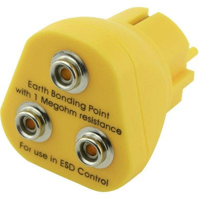 Quadrios ESD zemnicí konektor tlačítko 10 mm – Hledejceny.cz