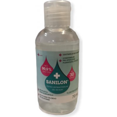 Sanilon čistící antibakteriální gel na ruce 70 ml