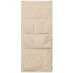 Ferm Living nástěnný kapsář Canvas XL Off White – Zboží Dáma