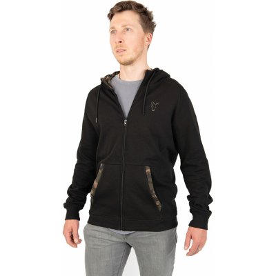 FOX International Group Ltd Fox Mikina LW Black/Camo Zip Hoody – Zboží Dáma