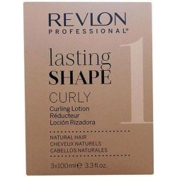 Revlon Lasting Shape Curly Curling Lotion Natural Hair 1 trvalá ondulace pro přírodní vlasy 3 x 100 ml