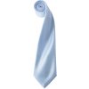 Kravata Premier Workwear Saténová kravata světle modrá