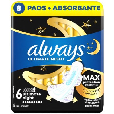 Always vložky Ultra Ultim Night 8 ks – Hledejceny.cz