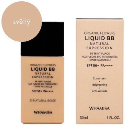 Whamisa BIO BB krém SPF50+ Natural Beige 16 g – Zboží Dáma