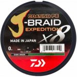 Daiwa Splétaná Šnůra J-Braid Expedition X8E Dark Green 150 m - 0,06 mm 5,2 kg – Hledejceny.cz