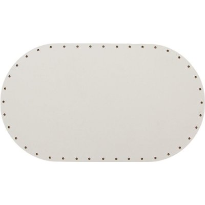 sololak bílý ovál 16x28cm s otvory 22B1628V – Zboží Dáma