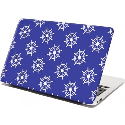 Sablio Samolepka na notebook Bílá kormidla - 29x20 cm – Zboží Živě