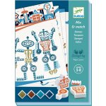 Djeco Kreativní sada s razítky Roboti – Hledejceny.cz
