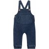 Kojenecké kalhoty a kraťasy Lupilu Dětské kalhoty s laclem s BIO bavlnou tmavě modrá