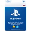 Herní kupon PlayStation dárková karta 15€ SK