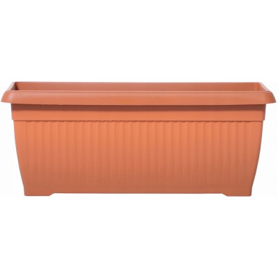 Prosperplast Květináč 70 x 30 x 27,7 cm plast oranžový – Zbozi.Blesk.cz