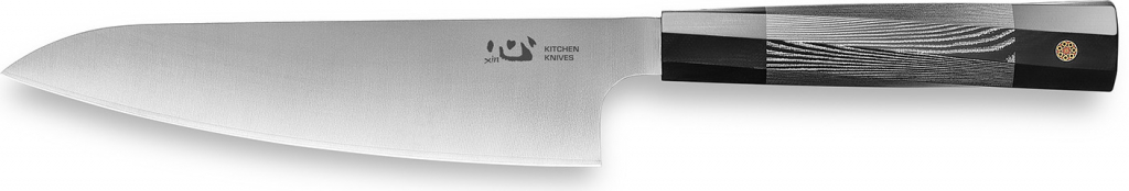 Xin Cutlery XinCare White Black kuchársky 17,5 cm