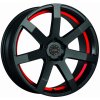 Alu kolo, lité kolo Corspeed CHALLENGE 10x20 5x112 ET20 matt black trim red