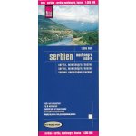 Srbsko Černá Hora Kosovo Serbia Montenegro 1:385t mapa RKH – Zboží Dáma